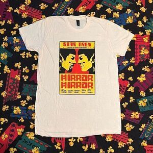 Loot Crate Exclusive Star Trek Mirror Mirror Graphic Tee Shirt / Size M